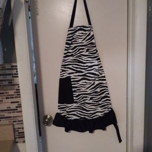 Zebra apron